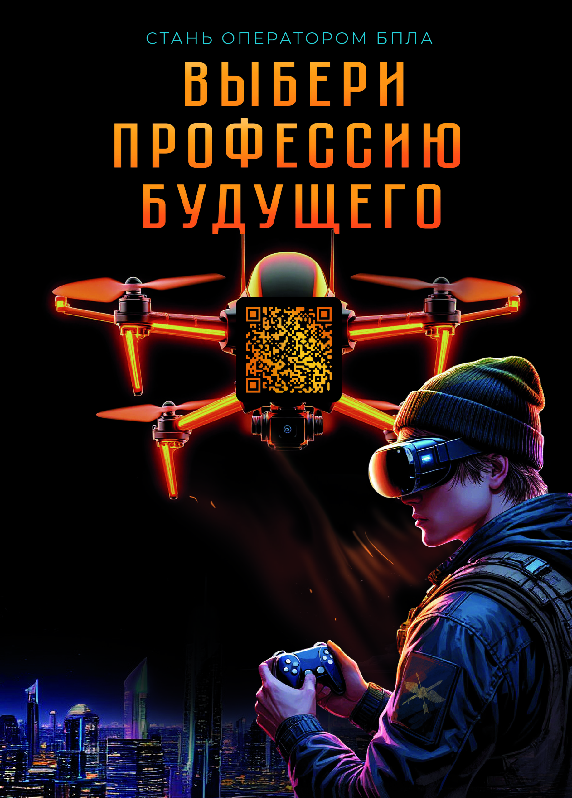 Стань оператором БПЛА